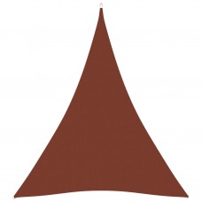 Saulessargs, 3x4x4 m, trijstūra, sarkanbrūns oksforda audums