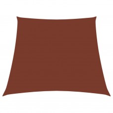 Saulessargs, 2/4x3 m, trapeces forma, sarkanbrūns audums