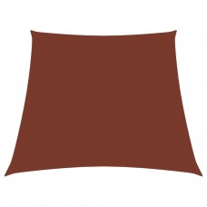 Saulessargs, 3/5x4 m, trapeces forma, sarkanbrūns audums
