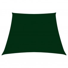 Saulessargs, 3/5x4m, trapeces forma, tumši zaļš oksforda audums