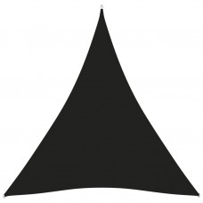 Saulessargs, 3x4x4 m, trijstūra forma, melns oksforda audums