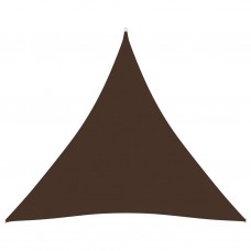 Saulessargs, 4,5x4,5x4,5 m, trijstūra, brūns oksforda audums