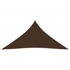 Saulessargs, 5x5x5 m, trijstūra, brūns oksforda audums