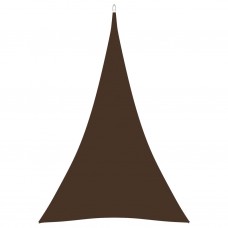 Saulessargs, 5x6x6 m, trijstūra forma, brūns oksforda audums