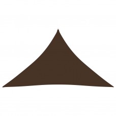 Saulessargs, 5x5x6 m, trijstūra forma, brūns oksforda audums