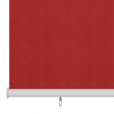 Āra ruļļu žalūzijas, 60x140 cm, sarkanas, hdpe
