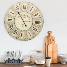 325183 wall clock multicolour 60 cm mdf