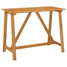 Dārza bāra galds, 140x70x104 cm, akācijas masīvkoks