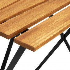 Bistro galds, 55x54x71 cm, akācijas masīvkoks