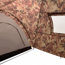 Iglu telts, 650x240x190 cm, astoņvietīga, kamuflāža