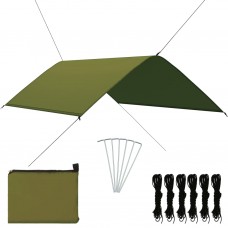 Āra brezenta telts, 3x2 m, zaļa