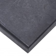 Saulessarga pamatne, melna, 40x28x4 cm, granīts