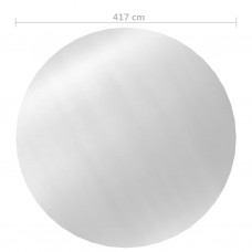 Baseina pārklājs, 417 cm, pe, sudraba krāsā