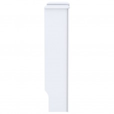 Radiatora pārsegs, balts mdf, 205 cm