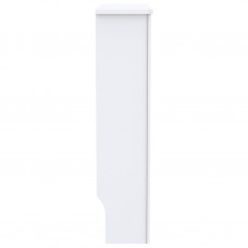 Radiatora pārsegs, balts mdf, 78 cm