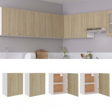Virtuves skapīši, 2 gab., ozolkoka, 50x31x60 cm, skaidu plātne