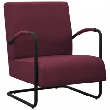 Atpūtas krēsls, violets audums