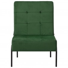 Atpūtas krēsls, 65x79x87 cm, tumši zaļš samts