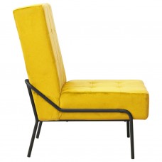 Atpūtas krēsls, 65x79x87 cm, sinepju dzeltens samts