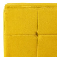 Atpūtas krēsls, 65x79x87 cm, sinepju dzeltens samts