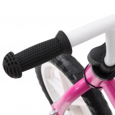 Līdzsvara velosipēds, 9,5 collu riteņi, rozā