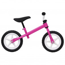 Līdzsvara velosipēds, 11 collu riteņi, rozā