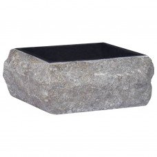 Izlietne, 30x30x13 cm, melns marmors