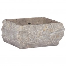 Izlietne, 30x30x13 cm, pelēks marmors