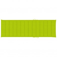 Sauļošanās zvilnis, koši zaļš matracis, impregnēta priede