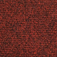 Kāpņu paklāji, 5 gab., pašlīmējoši, 65x21x4 cm, sarkani