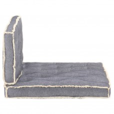2-daļīgs palešu dīvānu matraču komplekts, zils