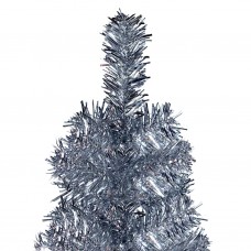 Ziemassvētku egle, šaura, sudraba krāsā, 180 cm