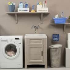 Mazgāšanas telpas skapītis, 60x51x89 cm, smilšu krāsa