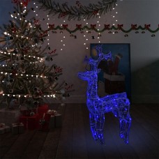 Ziemassvētku dekorācija, ziemeļbriedis, 90 led, 60x16x100 cm