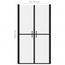 Dušas durvis, (73-76)x190 cm, esg, matētas