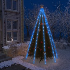Ziemassvētku lampiņas, 400 led, 400 cm, zilas