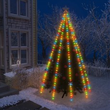 Ziemassvētku lampiņas, 400 led, 400 cm, krāsainas