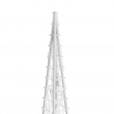 Dekoratīvi led lampiņu rotājumi, akrils, 60/90/120 cm, balti