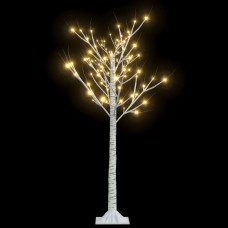Ziemassvētku koks, 120 led, silti balta gaisma, 1,2 m