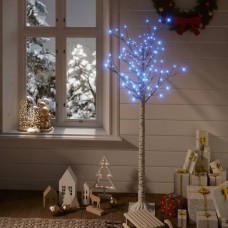 Ziemassvētku koks, 140 led, zila gaisma, 1,5 m