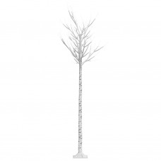 Ziemassvētku koks, 200 led, vēsi balta gaisma, 2,2 m