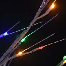 Ziemassvētku koks, 200 led, daudzkrāsaina gaisma, 2,2 m