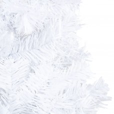Izgaismota mākslīgā ziemassvētku egle ar rotājumiem, 150cm, pvc
