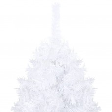 Izgaismota mākslīgā ziemassvētku egle ar rotājumiem, 120cm, pvc