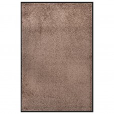 Durvju paklājs, brūns, 80x120 cm