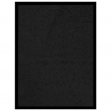 Durvju paklājs, melns, 40x60 cm
