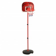 Bērnu basketbola komplekts, regulējams, 160 cm
