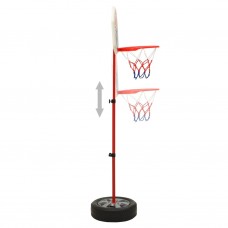 Bērnu basketbola komplekts, regulējams, 120 cm