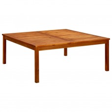 Dārza galdiņš, 110x110x45 cm, akācijas masīvkoks
