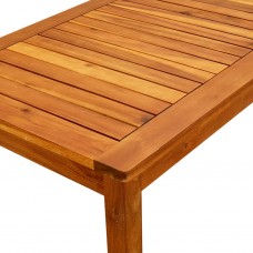 Dārza galdiņš, 90x50x36 cm, akācijas masīvkoks